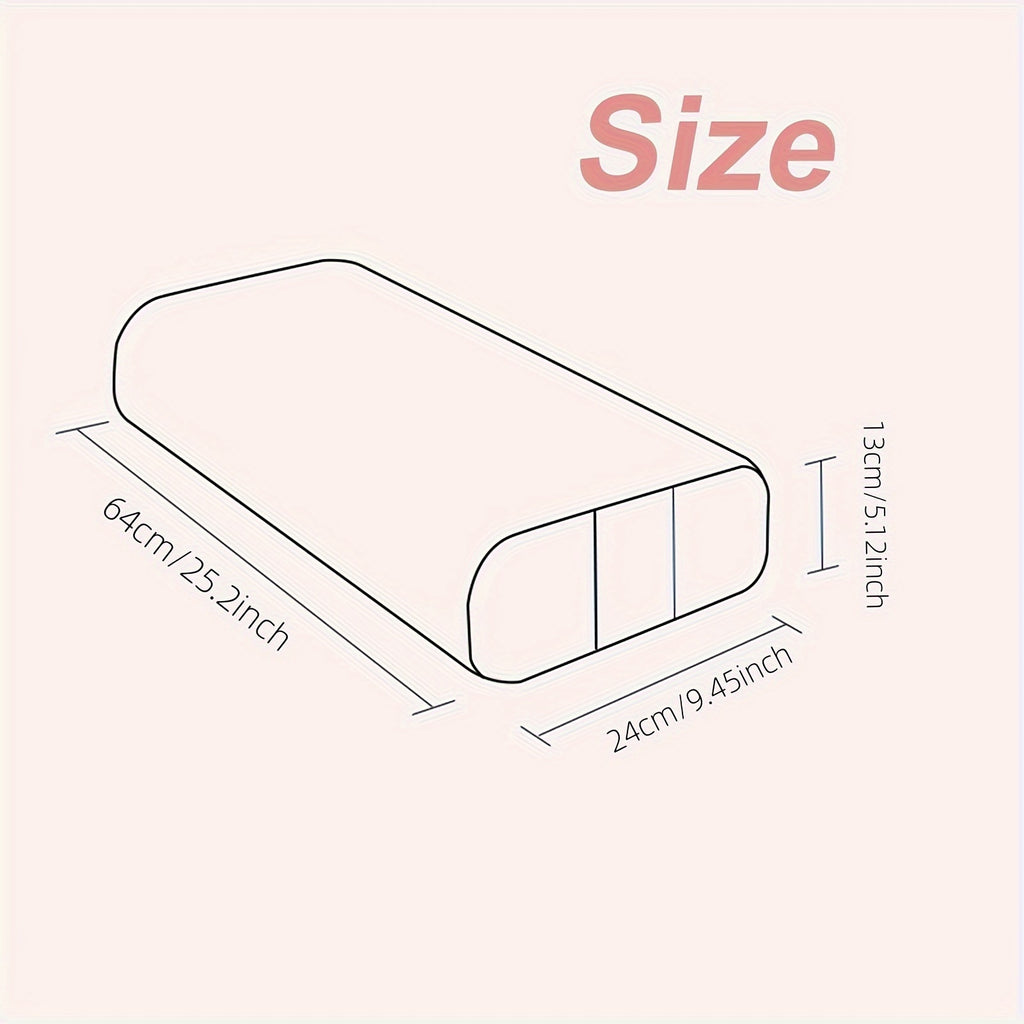 Yoga Bolster Soft Washable Polyester Rectangular Portable Yoga Bolster for Sporting