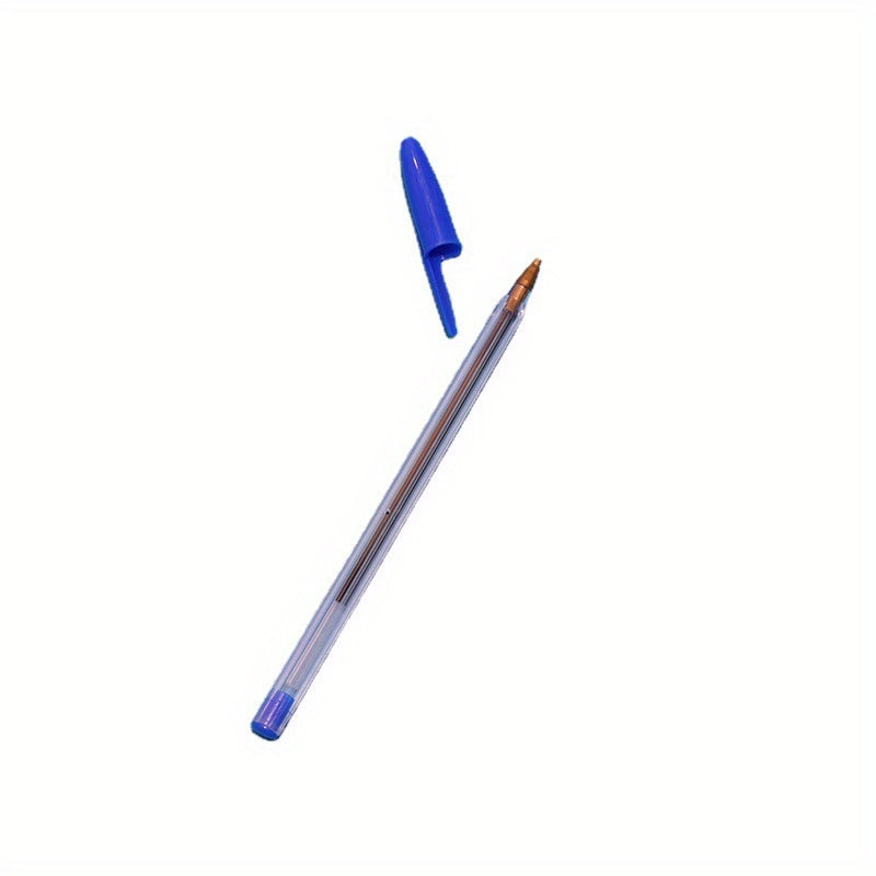 50pcs 1.0mm Bullet Point Ballpoint Pens - Perfect for Hotel Catering & Office Stationery!