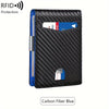 Minimalist Multi Functional Slim Wallet For Men, Card Holder Money Clip, RFID Blocking, Stylish Bi-fold PU Leather Wallet