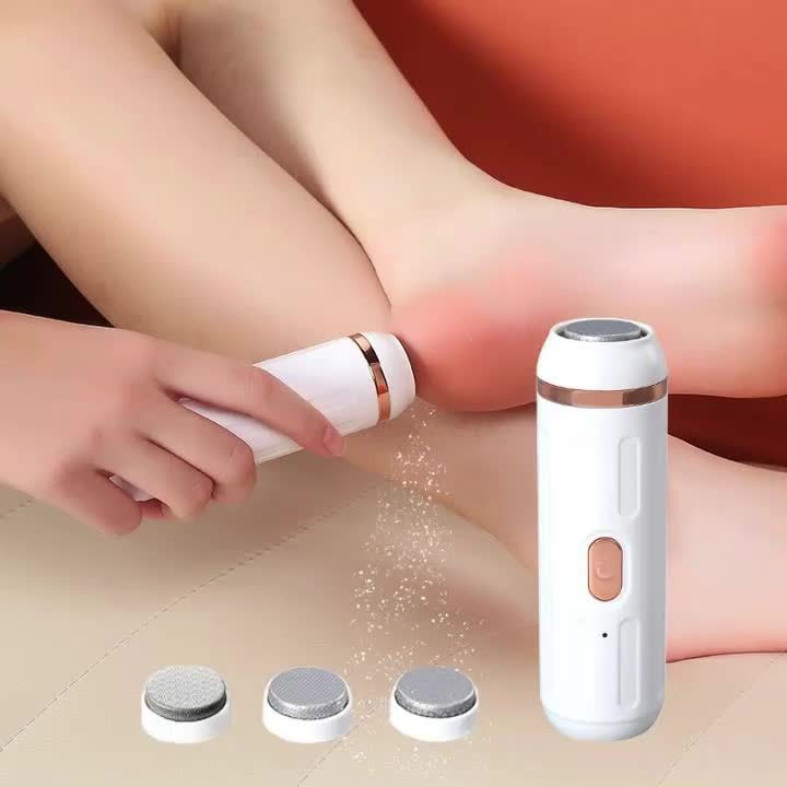 Electric Feet Callus Remover,Professional Electric Callus Remover,Rechargeable Portable Electronic Foot File Pedicure Tools, Electric Callus Remover Kit for Smooth and Soft Feet - Ideal Gift for Hard, Cracked, and Dry Light B