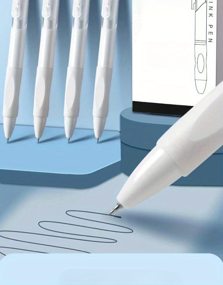 Smooth Writing Carbon Black Pen - Fast-Drying Ink for Smudge-Free Writing, Ultra-Smooth Experience, Fine Neutral Tip - Ideal for Students and Office Use, Essential Office Supplies and Stationery