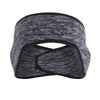 Winter Fleece Headband, Sport Earmuffs, Windproof Stretchy Ear Covers, Ski Workout Sweatband, Thermal Moisture Wicking Sport Headbands - For Men & Women - For Winter Sports & Outdoor Activities - Perfect Gift for Cold Weather