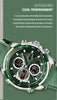 Multi-functional Quartz Men's Watch With Genuine Leather Strap