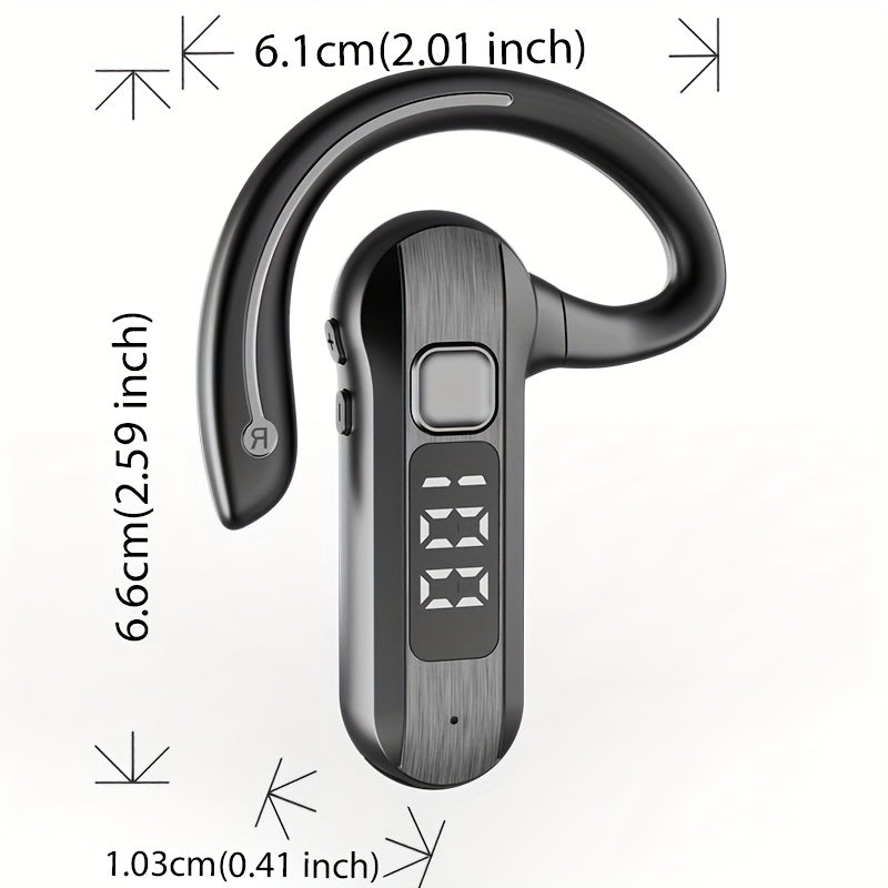 Sport Earphones Air Bone Conduction, Wireless Open Headset Running Headset Noise Reduction With Microphone