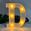 1pc Alphabet Letter LED Lights Luminous Number Lamp Decor, Battery Night Ligh, t For Home Wedding Birthday Christmas Party Decoration Letters Numbers Light, Home Decor