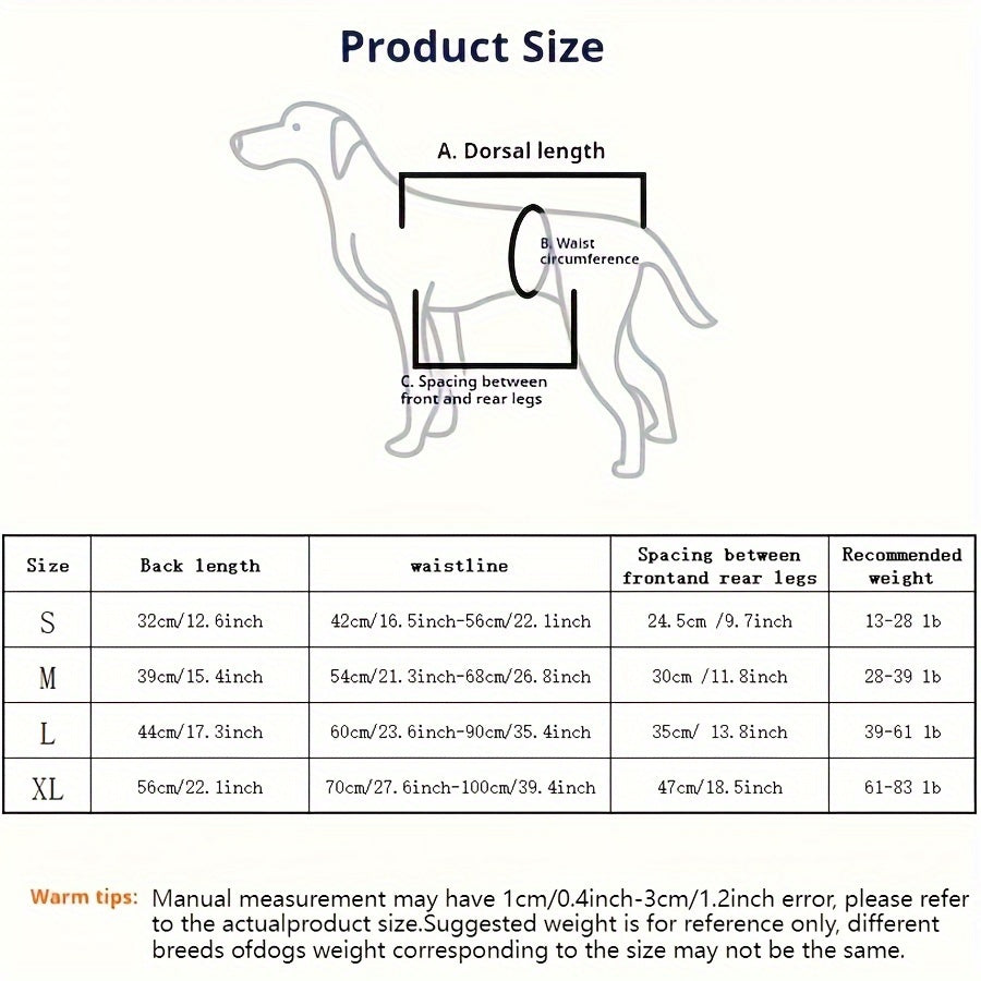 ComfortFit Pet Support Harness - Adjustable Lifting Sling for Elderly, Disabled, and Rehabilitative Exercise - Stair Assistance, Health & Beauty Care Accessory for Senior Dogs, Arthritis, and Post-Surgery Recovery