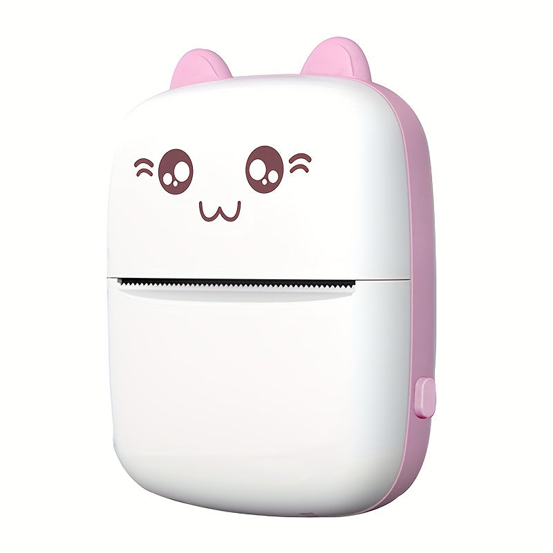 Student Mini Thermal Printer, ink-free mobile office, print labels, pictures, photos, file materials, connect to the phone download APP Android available, small pocket machine