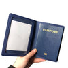PU Leather Passport Holder, Waterproof Passport Cover For Travel, Passport Wallet