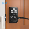 Keyless Entry Door Lock With Handle, Zowill Electronic Keypad Deadbolt Door Locks Handle Lever, Front Door Lock Set, Digital Door Lock, Auto-Locking, Anti-peep Code Door Handle Lock