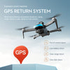 New S9S aerial drone, GPS positioning, Automatic return, Remote-controlled aircraft, High-definition dual camera with 2-axis Self Stabilizing Electronic Anti-Shake Gimbal, Brushless motor, Foldable four axis aircraft