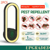 1pc/2pcs USB Electronic Mosquito Repellent Lamp-LED Lighting Night Light Atmosphere Lamp Keep Insects Away Repel Mosquitoes, Rats, Cockroaches, And Spiders