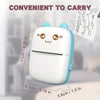 Student Mini Thermal Printer, ink-free mobile office, print labels, pictures, photos, file materials, connect to the phone download APP Android available, small pocket machine