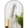 DodiOnline 60 x 90cm Arched Home Mirror - Black