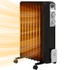 DodiOnline 2kW Nine Fin Oil-Filled Radiator - Black