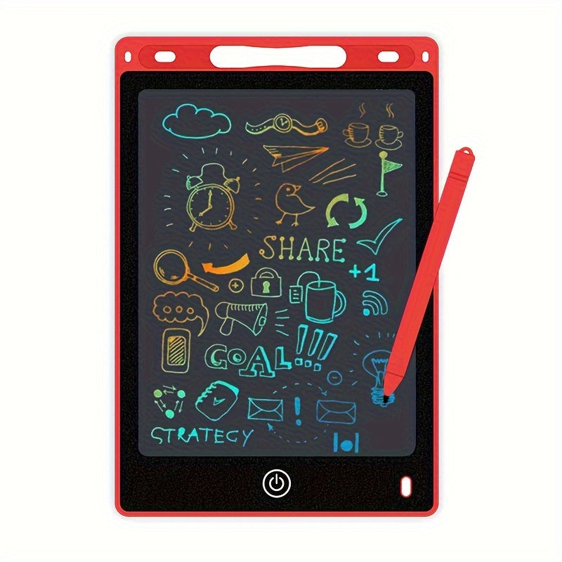 1pcs 8.5-Inch Durable ABS LCD Writing Tablet for Kids, Electronic Doodle Pad with One-Click Erase, Ideal Educational Toy Gift for Birthday, Halloween, Christmas, and Thanksgiving