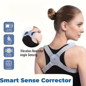 Hump Correction Training Device, Electronic Intelligent Vibration Smart Posture Reminder Back Support Belt