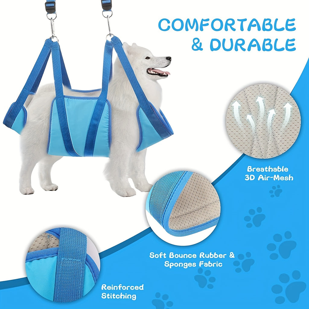 Hanging Belt Style Pet Hammock, Pet Beauty Hammock, Dog Hammock, Manicure, Nail Hanging Hammock