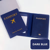 PU Leather Passport Holder, Waterproof Passport Cover For Travel, Passport Wallet