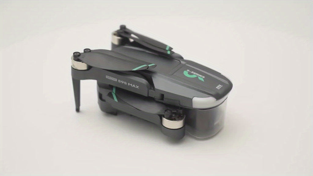 New S9S aerial drone, GPS positioning, Automatic return, Remote-controlled aircraft, High-definition dual camera with 2-axis Self Stabilizing Electronic Anti-Shake Gimbal, Brushless motor, Foldable four axis aircraft