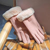 Pair of Thickened Warm Winter Gloves, Unisex Touchscreen Gloves for Outdoor Skiing and Cycling