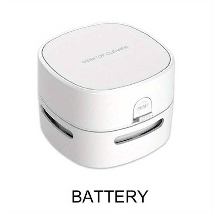 Wireless Handheld Desktop Vacuum Cleaner, Portable Smart Desktop Cleaning Robot for Home Use, Convenient for Cleaning Office And Study Desks, Ensuring a Worry-Free Learning And Working Environment, Can Be Given As a Christmas