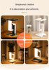 10W Wireless Charging Levitating LED Desk Lamp - USB Rechargeable, Touch Control & Dimmable Ambient Light for Home & Office