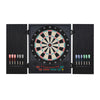 DodiOnline Electronic Dartboard Set, 27 Games Modes and 202 Variations, LED & 12 Soft Tip Darts and Cabinet to Storage, Ready-to-Play Multi-Game Option Darts Machine