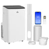 DodiOnline 14000 BTU Mobile Air Conditioner for Room up to 35m², Smart Home WiFi Compatible, with Dehumidifier, Fan, 24H Timer