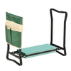 DodiOnline 2 in 1 Garden Kneeler Seat, Kneeling Pad Support Bench, Foldable Knee Protector with Tool Bag, Green