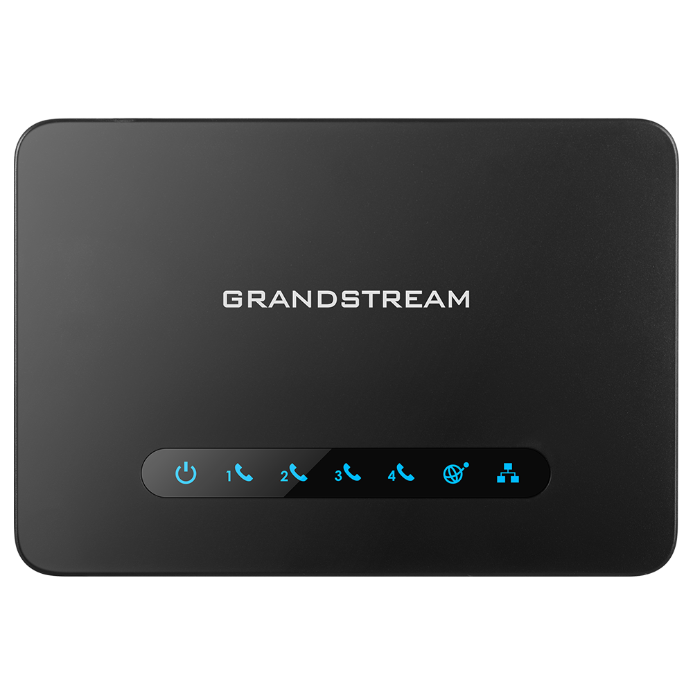 Grandstream HT814 | 4-Port FXS Gateway with Gigabit NAT Router | DodiOnline