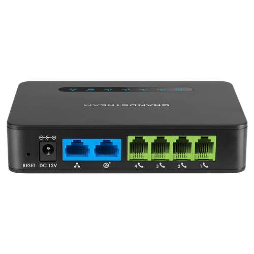 Grandstream HT814 | 4-Port FXS Gateway with Gigabit NAT Router | DodiOnline
