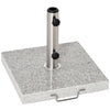 DodiOnline 25kg Garden Umbrella Base Durable Parasol Holder Patio Furniture Outdoor Sunshade Marble Stand