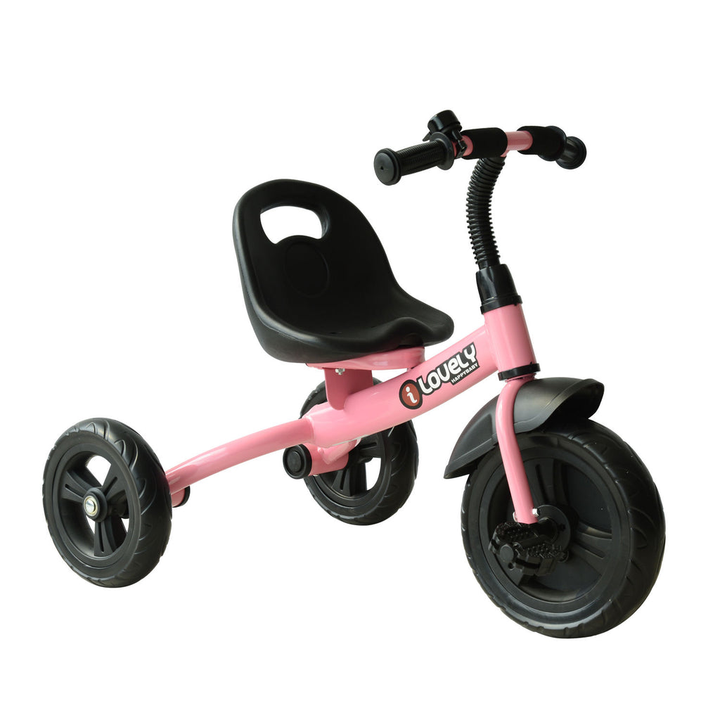 DodiOnline Kids Trike Toddler Tricycle Children Ride on 3 Wheels Bike For 1.5 - 4 Years Pink