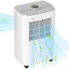 DodiOnline 12L Dehumidifier, with Touch Panel LED Screen - White