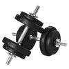DodiOnline 20KG Adjustable Weights Dumbbells Set, Dumbbell Hand Weights for Home Office Gym Body Fitness Lifting Training, Black