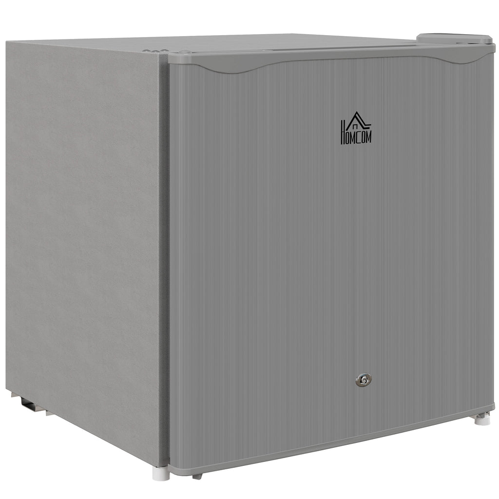 DodiOnline 46 Litre Lockable Countertop Fridge - Grey