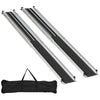 DodiOnline Set of Two 183cm Three-Level Aluminium Wheelchair Ramps