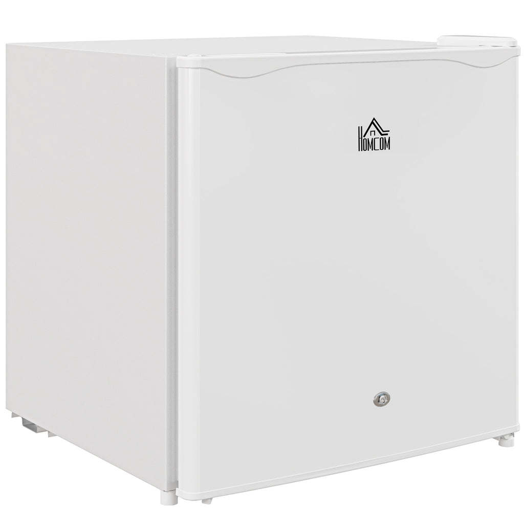DodiOnline 46 Litre Lockable Countertop Fridge - Cream White