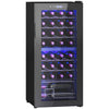 DodiOnline 32 Bottle Dual Zone 5-18? Wine Fridge - Black