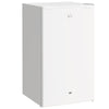 DodiOnline 91L Freestanding Under-Counter Fridge with Lock - White