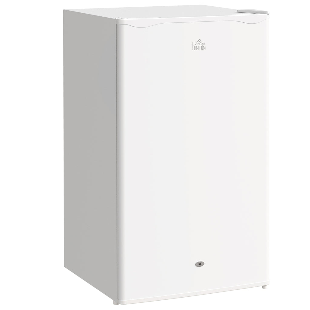 DodiOnline 91L Freestanding Under-Counter Fridge with Lock - White