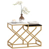 DodiOnline Set of Two Marble-Effect Nesting Tables