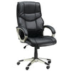 DodiOnline Home Office Chair High Back Computer Desk Chair with Faux Leather Adjustable Height Rocking Function Black