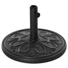 DodiOnline 13kg Round Parasol Base Sun Umbrella Weight Stand Holder Patio Outdoor Garden, Black