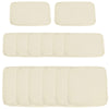 DodiOnline Garden Rattan Sofa Cushion Polyester Cover Replacement Outdoor- No Cushion Included Beige