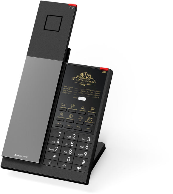 Snom HD351W: Premium Cordless Hotel Phone with Antibacterial Protection | DodiOnline