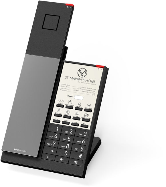 Snom HD351W: Premium Cordless Hotel Phone with Antibacterial Protection | DodiOnline