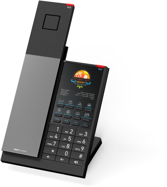 Snom HD351W: Premium Cordless Hotel Phone with Antibacterial Protection | DodiOnline