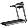 DodiOnline 15km/h Electric Treadmill, 6-level Quick Speed Controls Folding Indoor Cardio Treadmill, 2HP Motorised Running Jogging Walking Machine, w/ LED Monitor, USB Port, Phone and Cup Holder, Silver