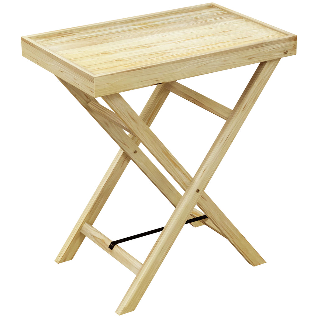 DodiOnline 44 x 68cm Wooden Garden Table